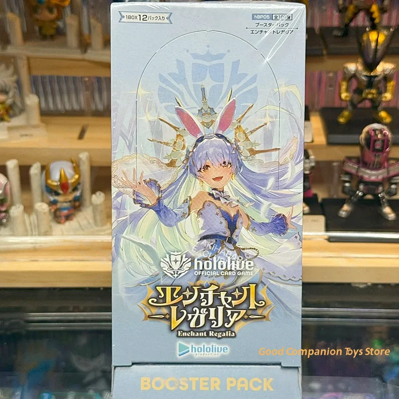 

100% Original Hololive TCG Cards hBP05 Curious Universe Japanese Booster Box Animation Peripheral Display Collectible Cards Gift