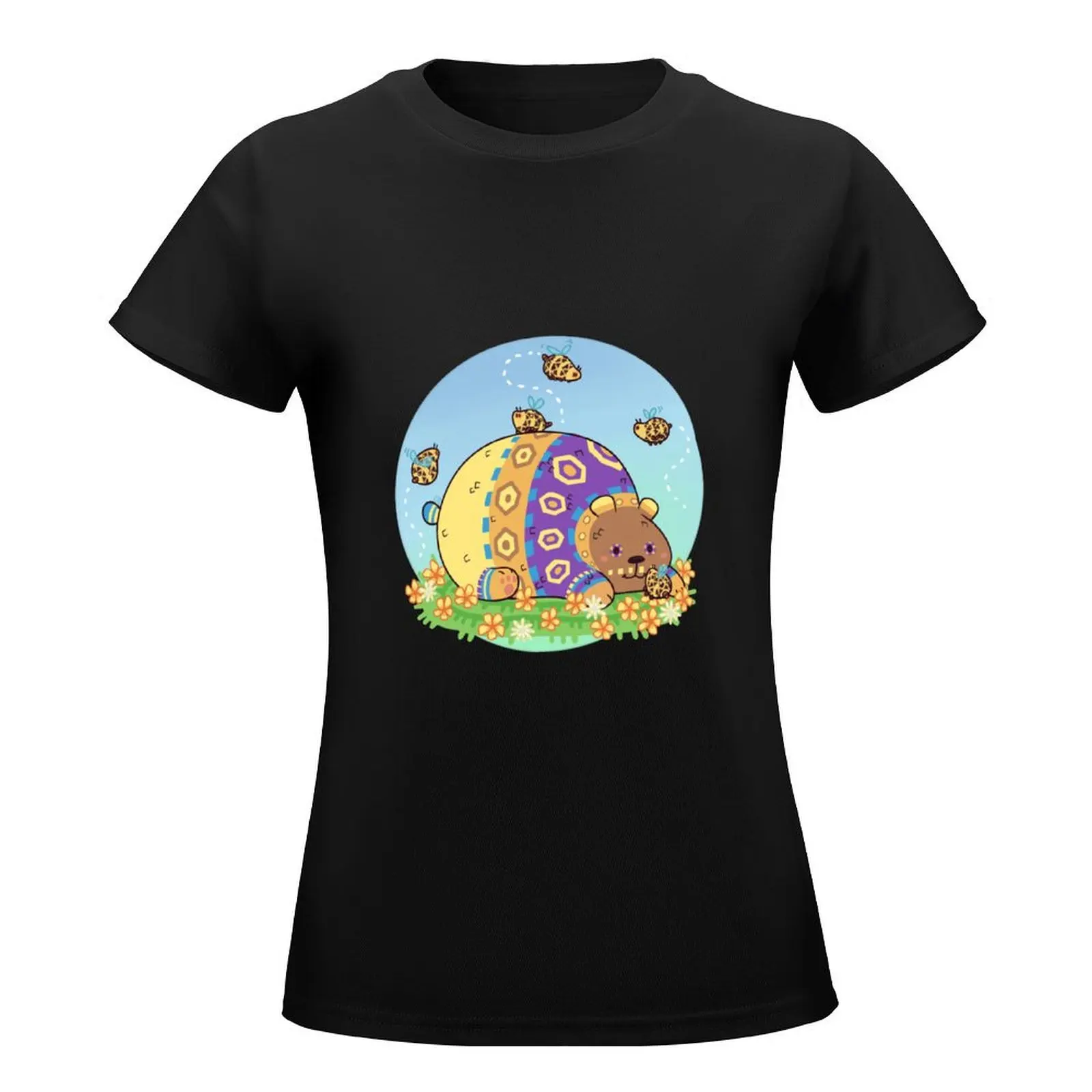 Fizzlybear & Buzzlegums - Viva Pi?ata Print T-Shirt Aesthetic clothing quick drying plus sizes workout t shirts for Women