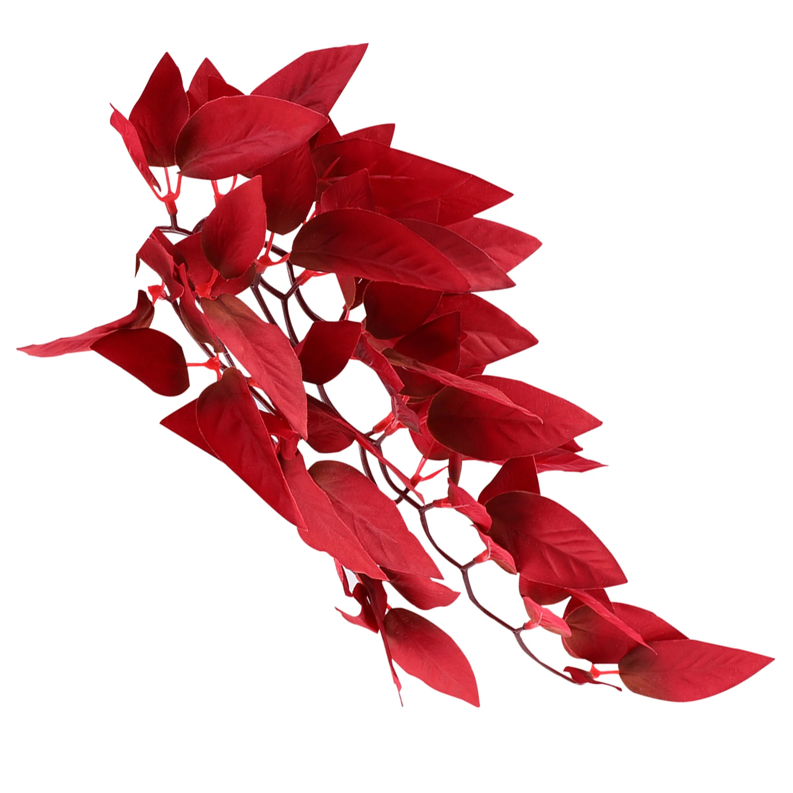 

Fish Tank Plants Rattan for Aquariums Simulation Plant Purple Lifelike Decor Natural Environment Protection Easy Wash