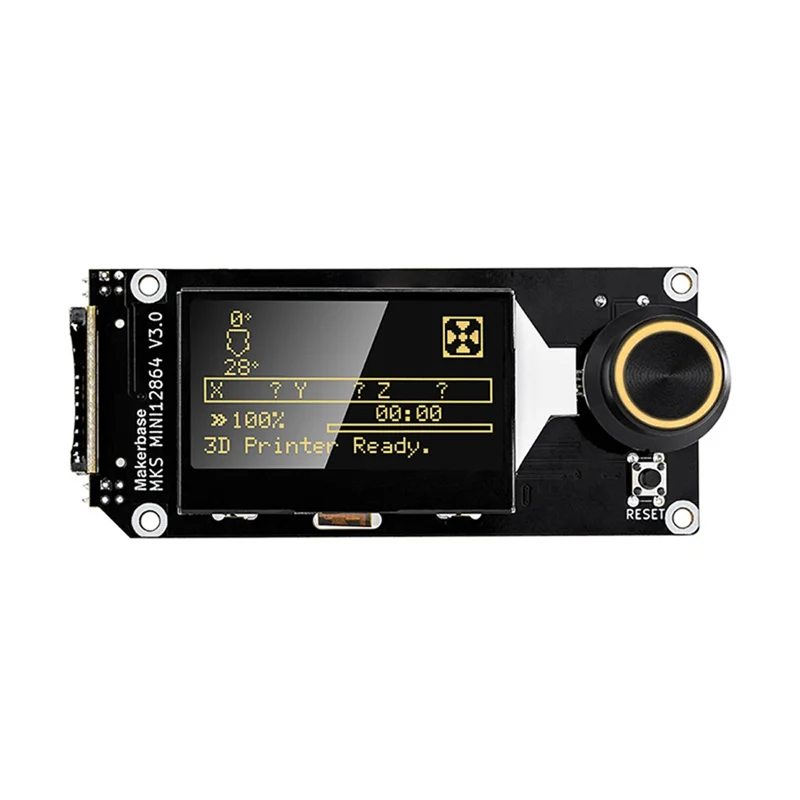 

Модернизированный для Makerbase MKS MINI12864 V3, вставка SD-карты, передний ЖК-экран, умный экран, детали 3D-принтера MKS SKR VORON Mini 12864