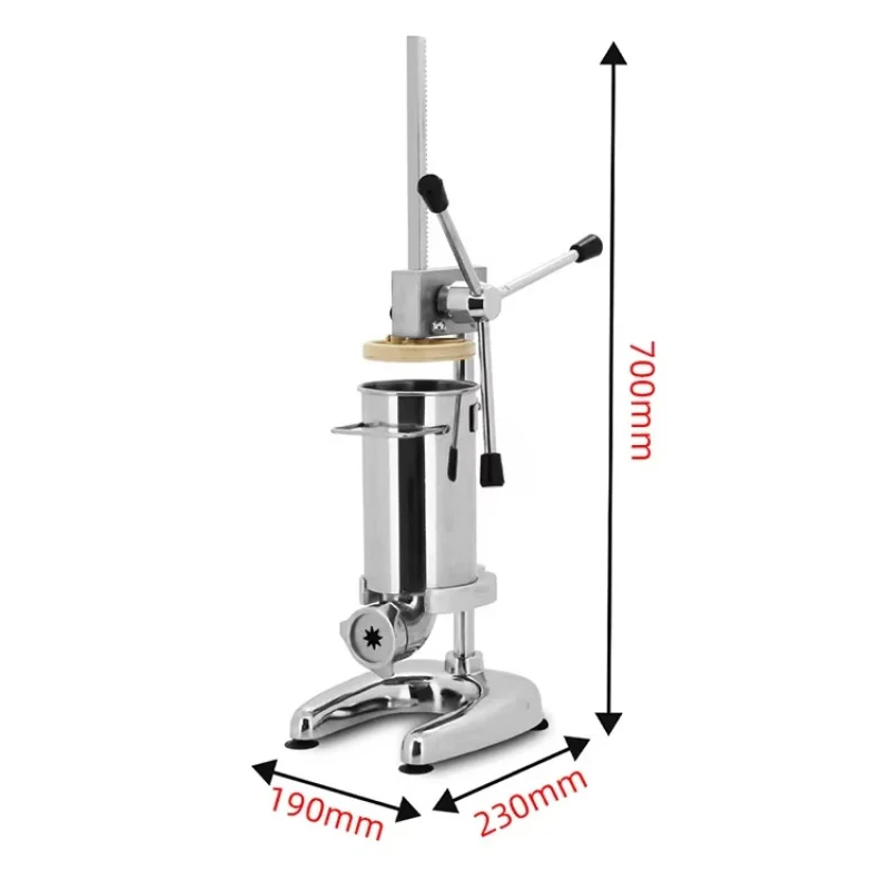 Snack and Dsert Shop Manual Maker Stainls Steel Vertical L Spanish Churros Filler hine