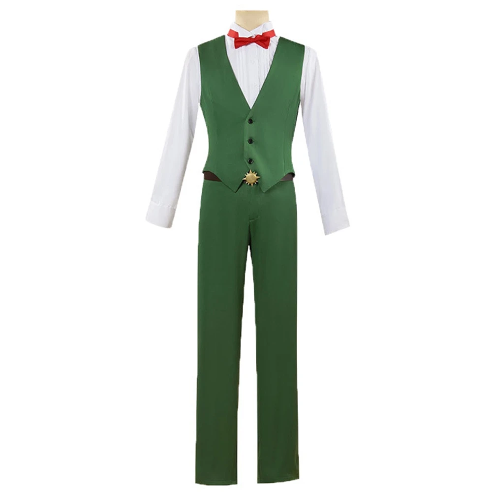 Disfraz de Cosplay Unisex de Anime XIN LAI SEN, Sin del Orgullo del León, Escanor, Uniforme de Halloween