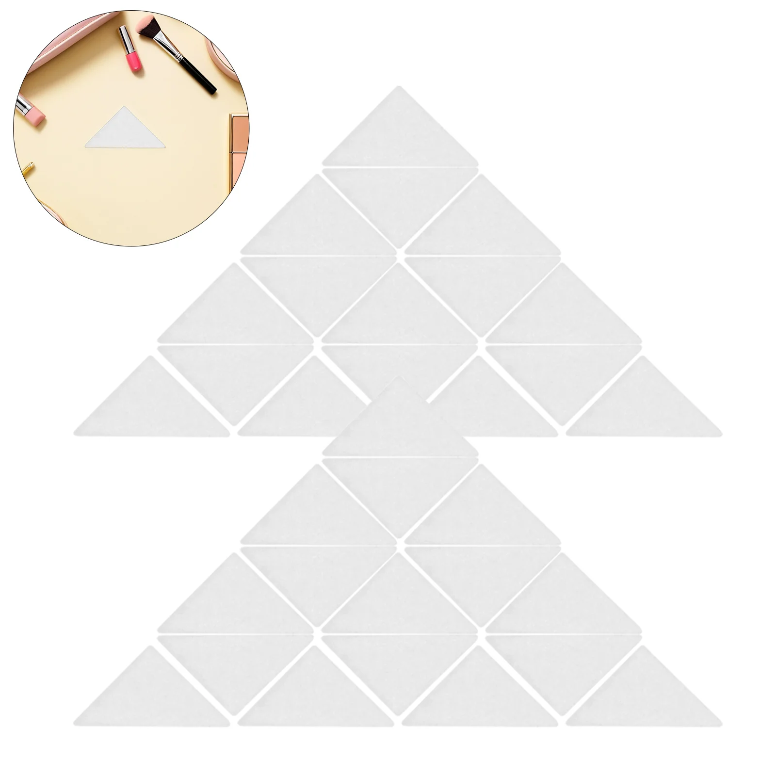 150 قطعة طوق يبقى قميص طوق إدراج شكل مثلث أنيق دعم الرجال فستان قمصان المتاح #1