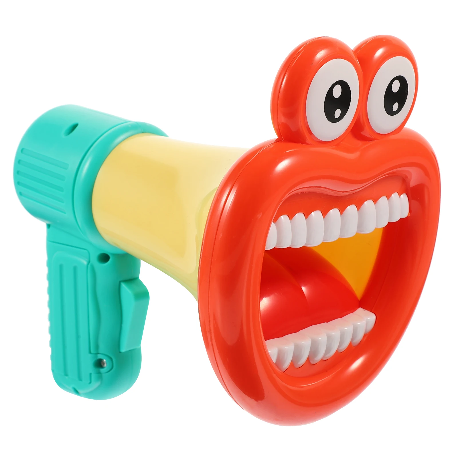 

Voice Changer Speaker Funny Microphone Prop Kids Trumpet Plastic Durable Smooth Stage Performance Teaching Intellectual