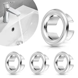Basin Faucet Sink Overflow Cover Replacement Bathroom Basin Trim Bathtub Drain Cap Plug Kitchen Bathroom Accessories