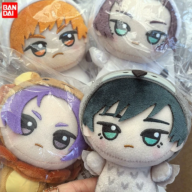 

In Stock Original Genuine Bandai Banpresto Rensuke Kunigami Mikage Reo Rin Itoshi Itoshi Sae 11cm Anime Portrait Plush Toys Gift