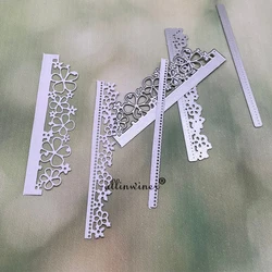 Flower rim Metal Cutting Dies Stencils Die Cut for DIY Scrapbooking Album Paper Card Embossing