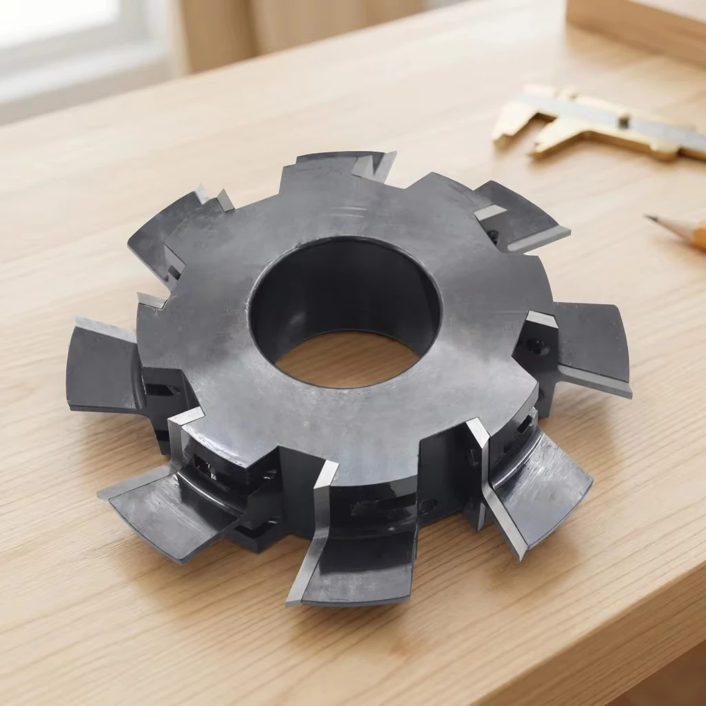 Custom Wood Cutterhead for Precision Cutting in Industrial Workshop  Planer Spindle Replacement Tools for Wood and Timber