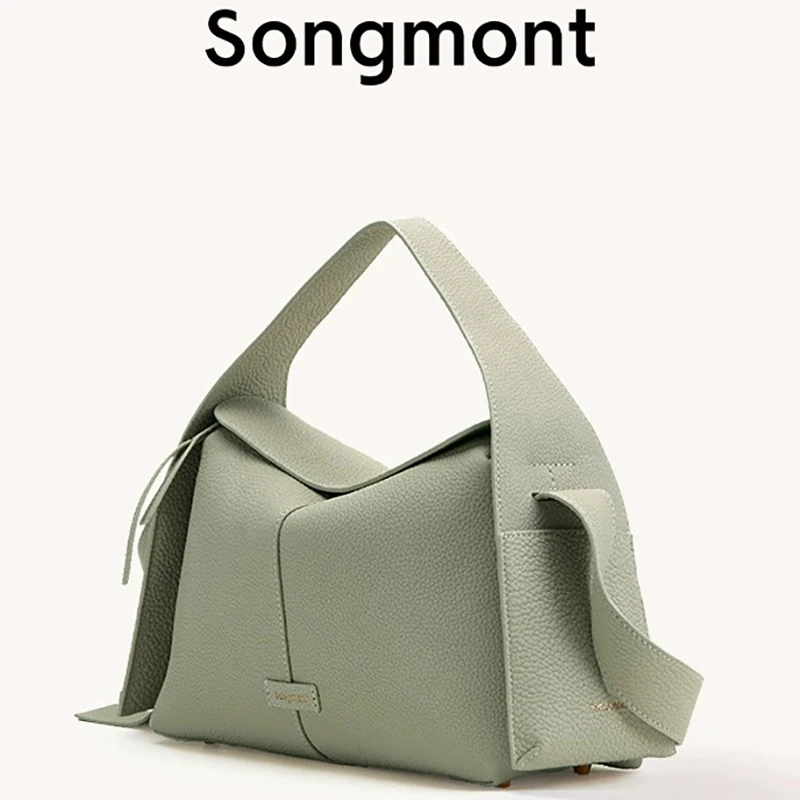 

Songmont Fashionable new hanging ear eave bag women's cowhide high-end commuting handbag crossbody bag