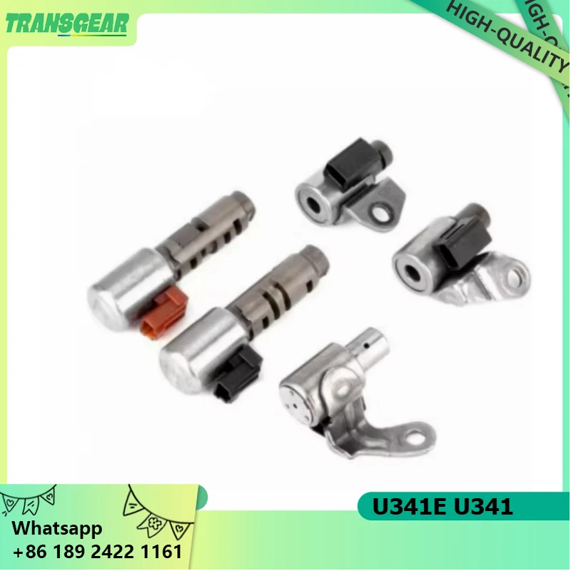 

Комплект соленоидных клапанов трансмиссии U340E U341E U341F для Lexus ZRE142L NZE121 1NZ-FE Toyota Corolla 1.8L 1999 года выпуска и новее