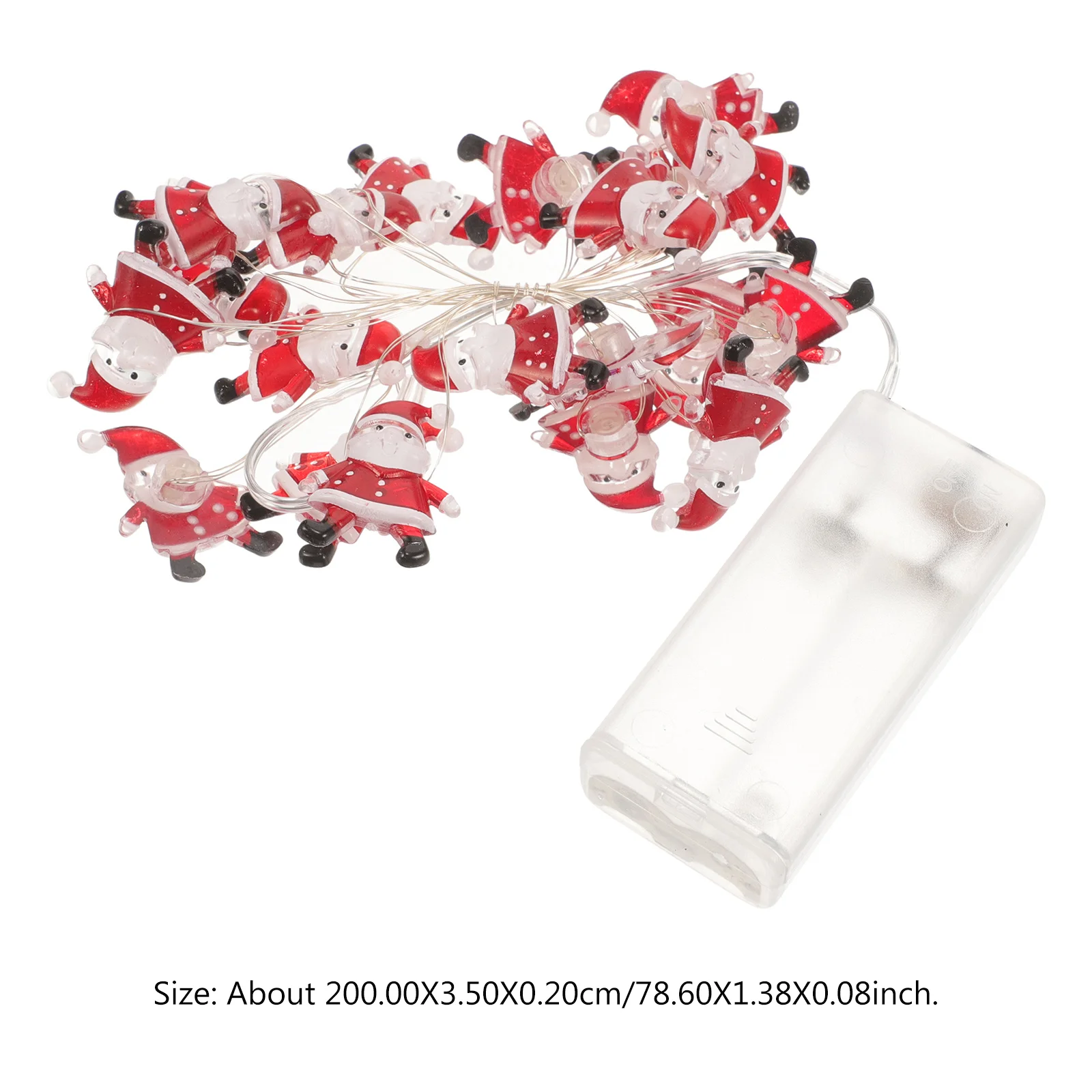 عيد الميلاد سانتا كلوز LED سلسلة ضوء في الهواء الطلق نوع الإضاءة الزخرفية للماء للحزب الداخلي في الهواء الطلق #6
