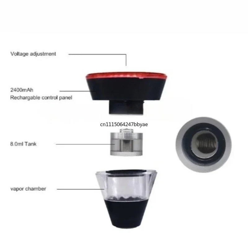 For Rechargeable Electric Shisha Bowl Full Set Plastic Safe Heating No Charcoal Needed For Hookah Smoking Device