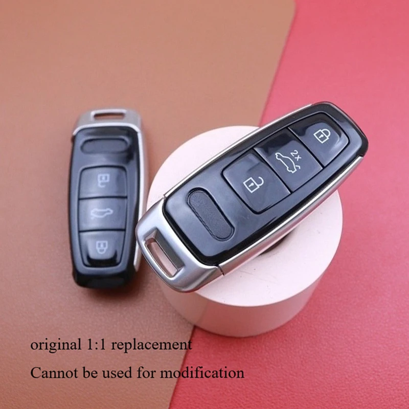 

3-кнопочный автомобильный брелок, чехол для дистанционного ключа, замена корпуса для Audi A6 A6L A4 C8 A7 A8 Q8 2019 2020 2021 2022 2023+