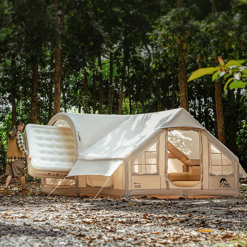 Waterproof Large Family Inflatable Air Tent Outdoor Camping Air House for Family Camping & Outdoor Adventure