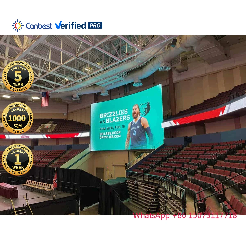 Marcador Digital Led de Cricket para exteriores, tablero de puntuación, cartel publicitario para campo de fútbol, pantalla Led lateral para cancha