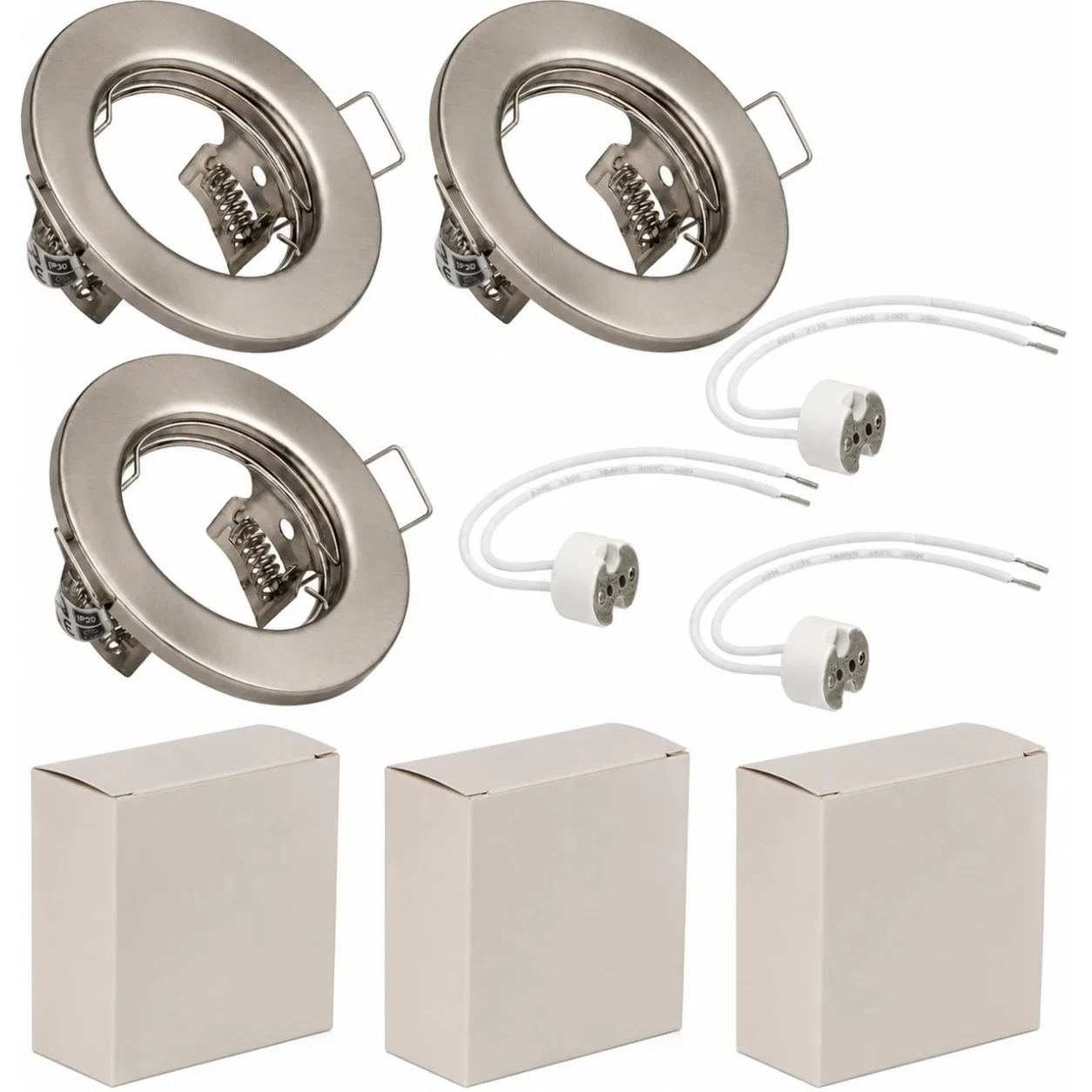 conjunto-joyinled-com-3-spotlights-embutidos-em-niquel-satinado-com-soquete-ceramico-mr16-diametro-externo-80-mm-diametro-de-perfuracao-60-mm