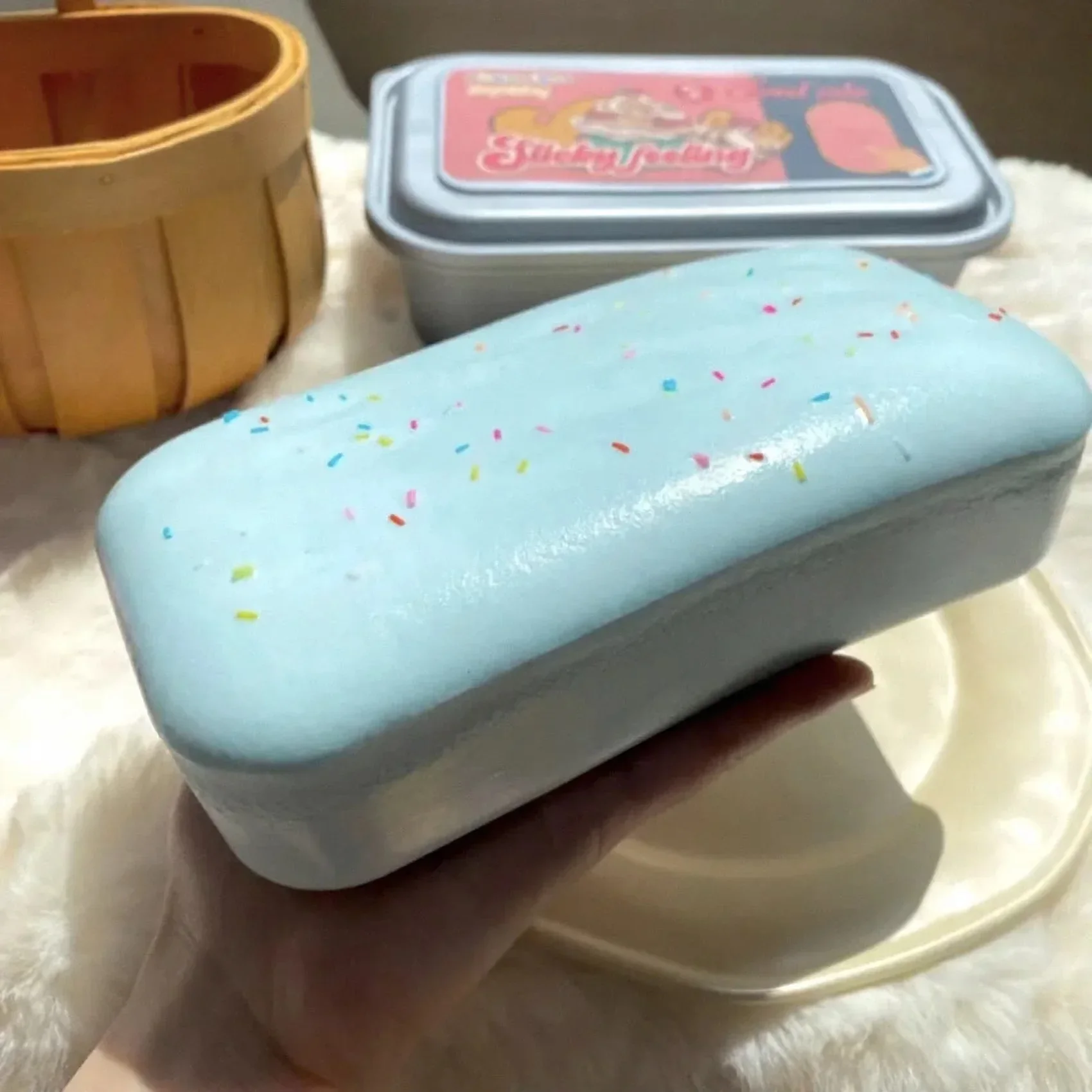 Mainan Squishy Kotak Kue Lengk - Korean Food Snacks ulasan dan harga