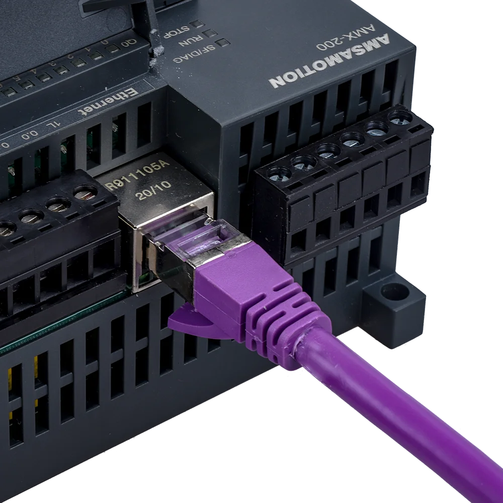 Imagem -02 - Controlador Lógico Programável 2ai 1ao do Plc dos Ethernet Cpu224xp-e Substitui Siemens 2142bd23 2ad23 220v para o Transistor S7-200 do Relé o