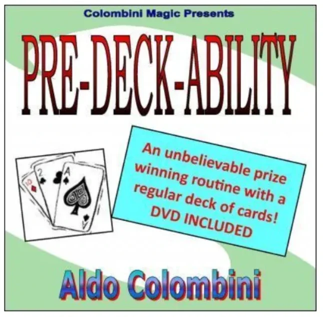 

Pre-Deck-Ability by Aldo Colombini - Magic tricks (Instant Download)