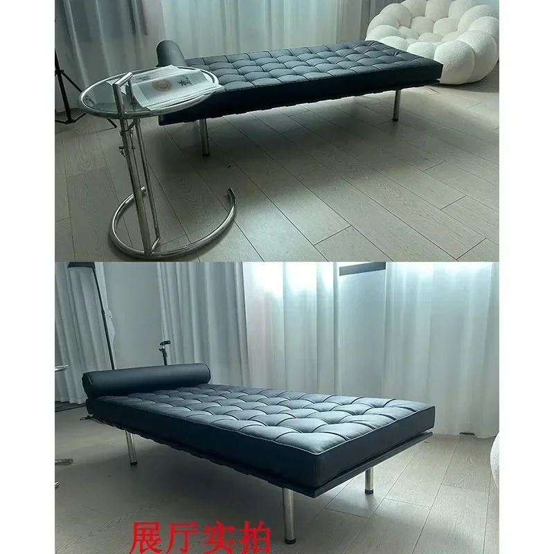 Barcelona-sofá cama pequeño para apartamento, moderno, sencillo, individual, para ocio, oficina, modelo, sala de almuerzo, sillón reclinable de doble uso