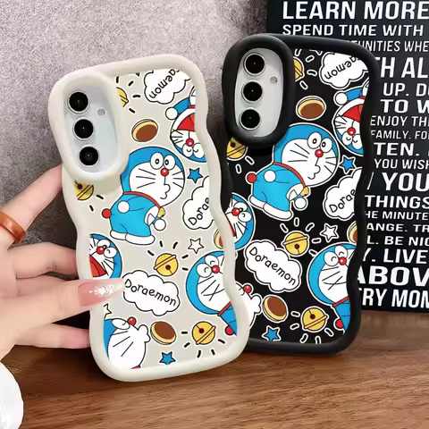 Anime Doraemons Phone Case for Samsung Galaxy A21s A22 A23 A24 A25 A32 A33 A34 A35 A51 A52 A53 A54 A55 A73 4G 5G Soft Cover