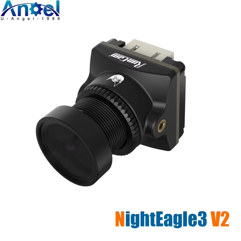 

RunCam Night Eagle 3 V2 1500TVL 8.5g Ultra Light FOVD NTSC/PAL CMOS FPV Starlight Night Vision Camera for FPV Racing Drone