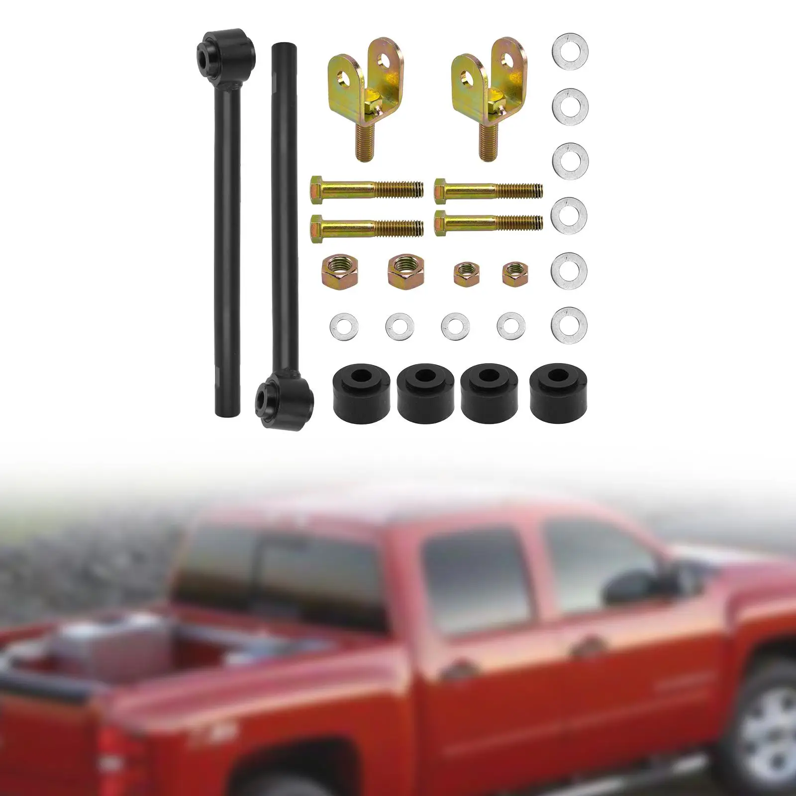 

Sway Bar End Links Automotive Replacement Replace Parts Front Sway Bar End Links for Chevrolet 1999-2019 2500 Chevy 3500