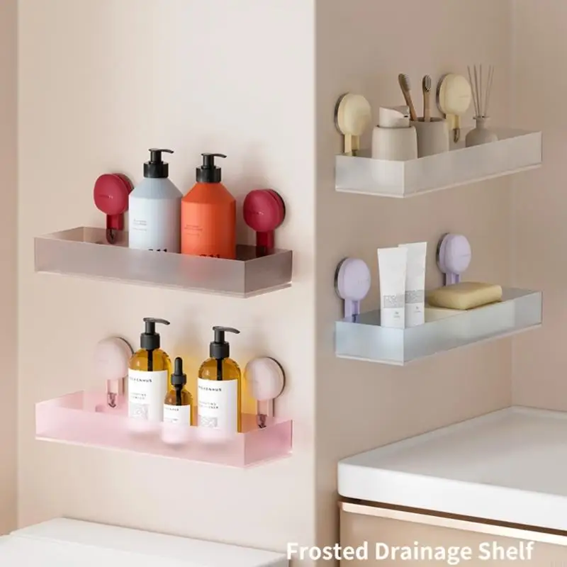 

Основная настенная настенная хранение душа водонепроницаемая стойка для ванной комнаты простые установки B03E