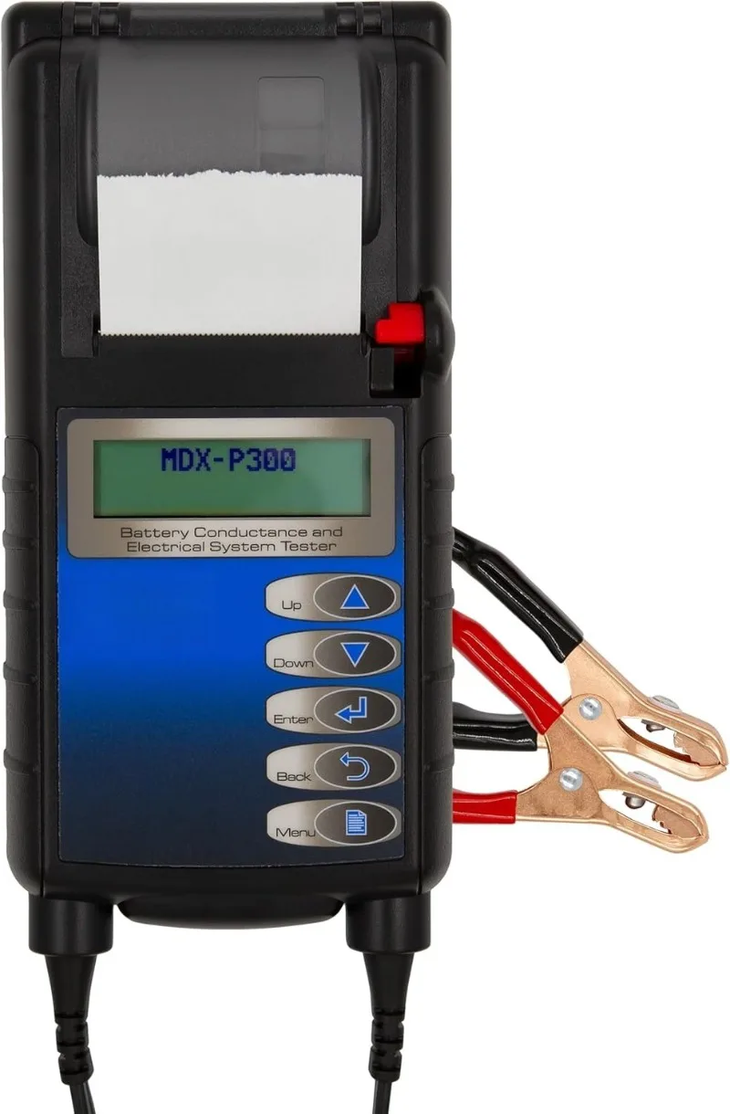 

12V Advanced Automotive (Cars/Trucks) Battery Conductance & Electrical System Analyzer, MDX-P300 - AGM Batteries &