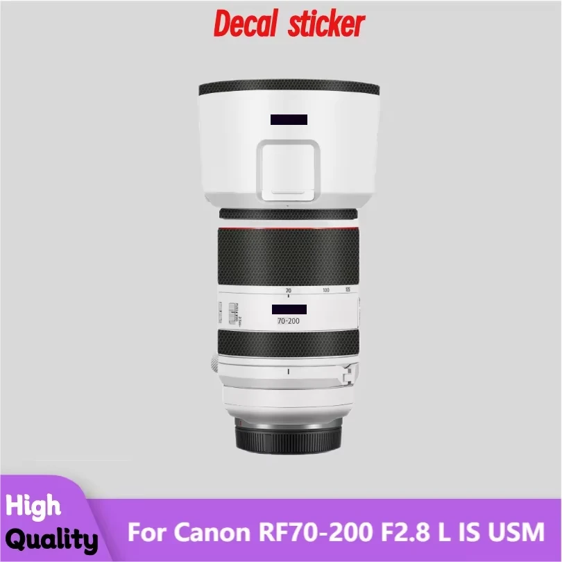 

Для Canon RF70-200 F2.8 L IS USM наклейка на корпус объектива защитная наклейка на кожу виниловая пленка защитное покрытие от царапин
