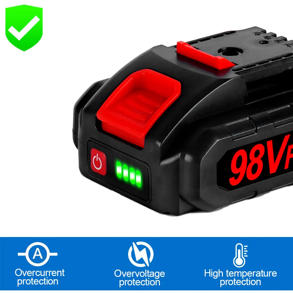 18V 7500mAh Rechargeable Lithium Battery withBattery Lndicator For Mini Electric Saw Wrench Reciprocating Saw for 36VF 48VF 88VF