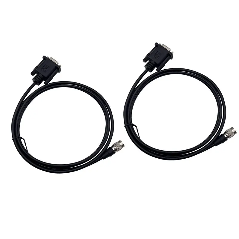 

2PCS 6 Pins COM Port Download Data Cable For Pentax Total Station Surveying