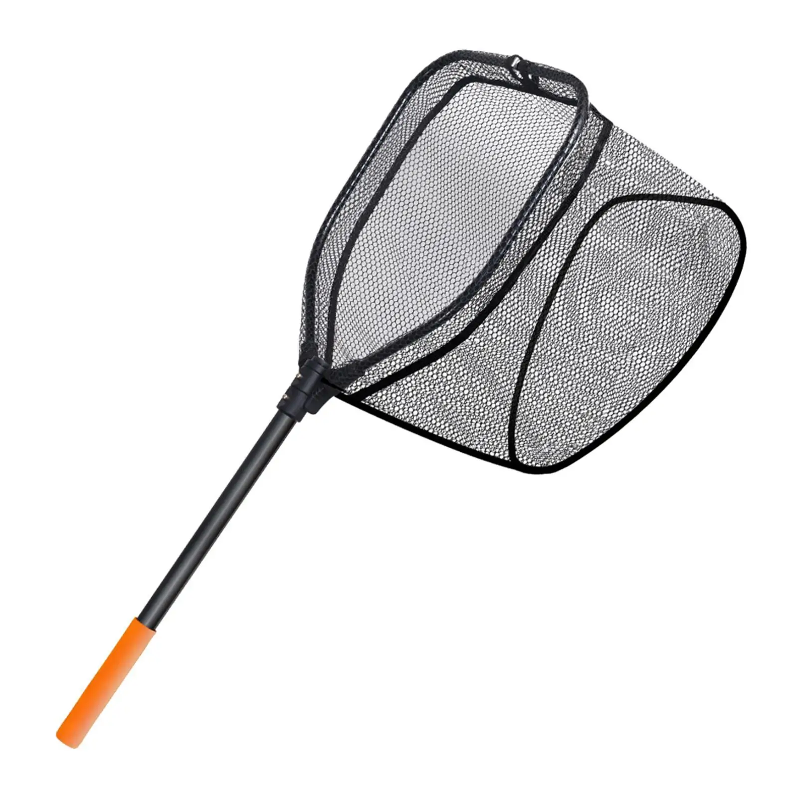 

Fish Landing Net Lightweight Sturdy Convenient Use Fishing Goods Accessories Fishing Tackle Landing Mesh for Catfish Sturgeon