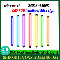 VILTROX K60 RGB 20W Handheld Stick Light With APP Remote Control 2500K~8500K Photography Lamp For Youtube TikTok Studio Lighting