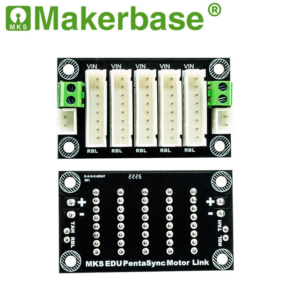 MKS EDU version expansion board 485/CAN bus multi-machine synchronization control, one to four