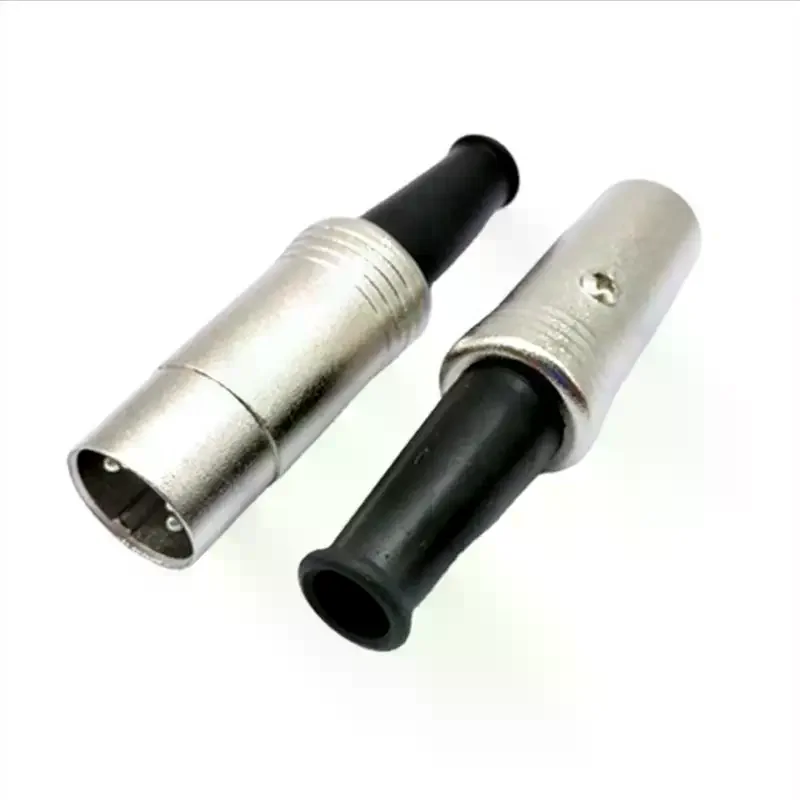 1/2Pcs Microphone Audio Cable Plug Connector MIC Cable Terminal Plug 5 Pin DIN Midi Connector Cable Audio Adapter Male Plug