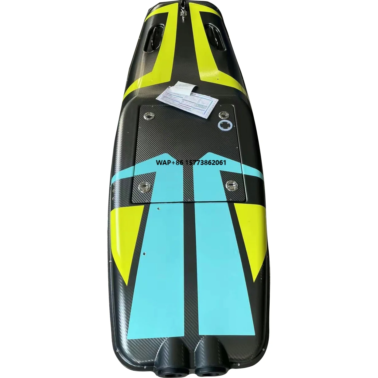 

Jet Surf Carbon Fiber Surfboard 110cc Two-stroke Water-cooled 13HP Motor 56km/h Speed 3.0L Fuel Tank 2 Hours Endurance Ocean
