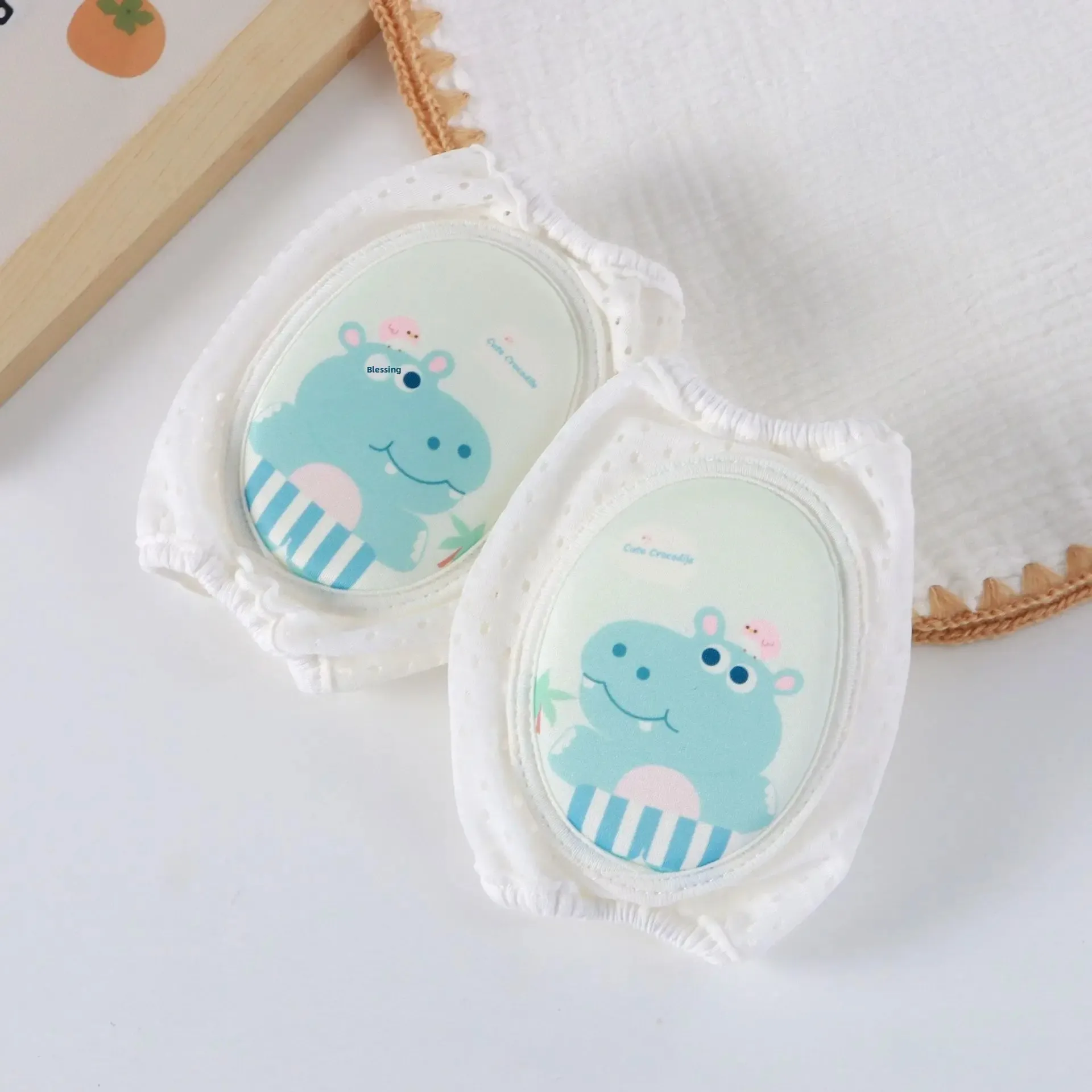Adjustable Children's Knee Elbow Pads, Crawling Protection