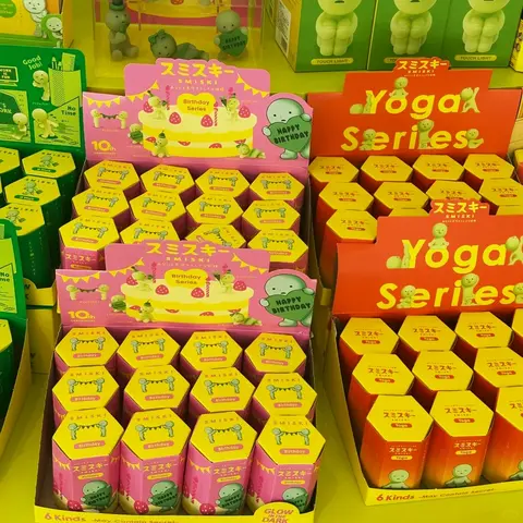 Sonny Angel Mini Figure Smiski Birthday Sunday Living Yoga Work Bath Hippers Moving Series Mystery Surprise Blind Box Toys Gifts