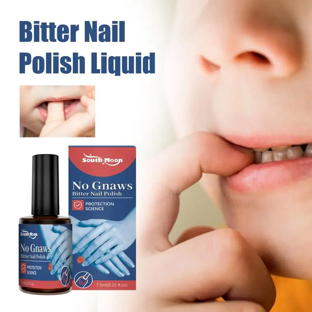 Sdatter Stopping Nail Biting Polish Non-irritating Effective Quit Sucking Thumbs Health Care Bitter Taste Nail Biting Treatment