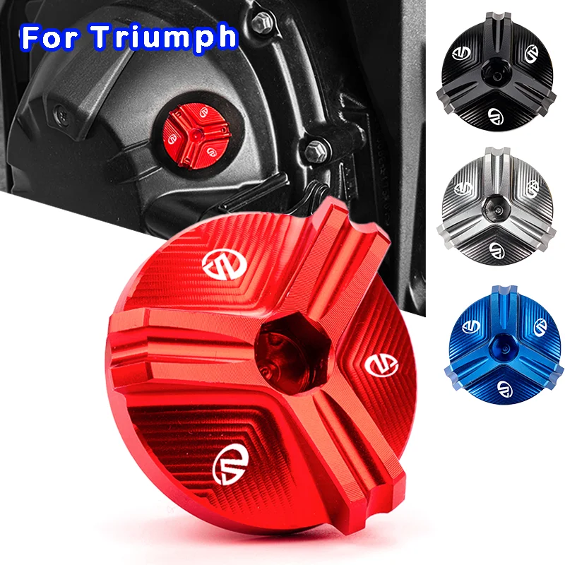 

Motorcycle Engine Oil Plug Cover For TRIUMPH Daytona T955 Tiger 955i Sprint GT1050 RS/ST Tiger Explorer Street Triple 675