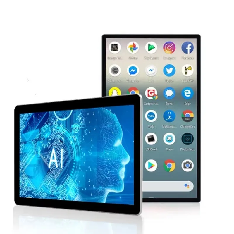 جديد 27 32 43 بوصة 1920x1080 نظام أندرويد الحائط شاشة Lcd مقاوم للماء الصناعية بالسعة شاشة تعمل باللمس