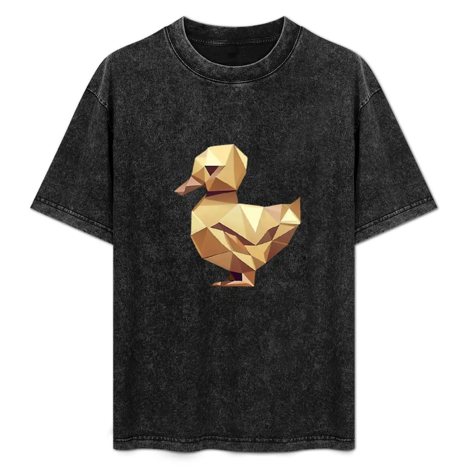 

geometric golden duck T-Shirt Quick Dry Light Sports T-Shirt