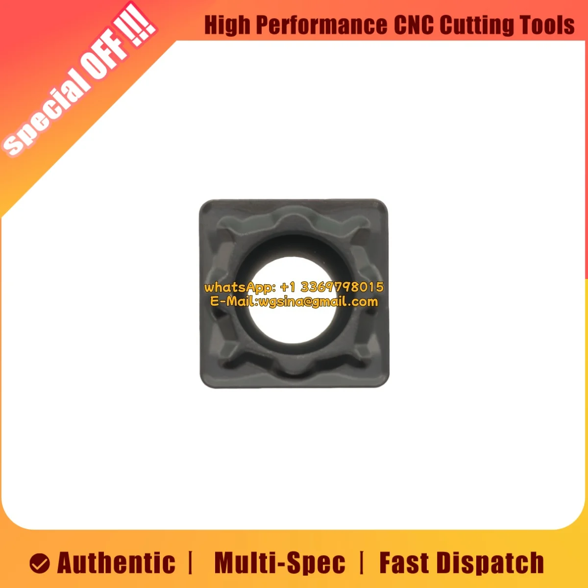 

Original SCMT Boring Turning Blades Models: 09T304/08, 120404/08/12 Grades: OP1215/1315/OC2125