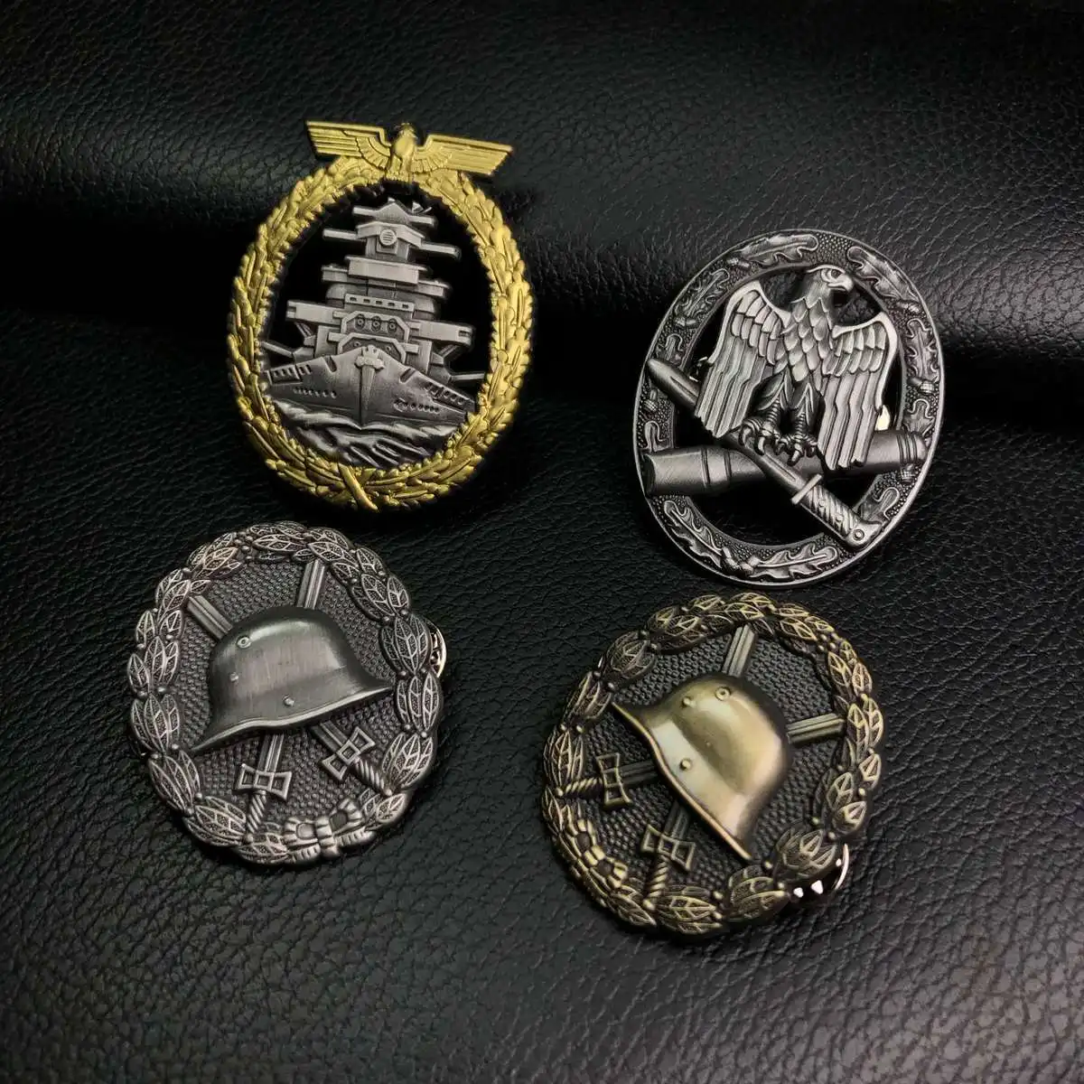 Spot Prussian Germany II Prussian Emblem, Soviet Medal, Metal Eagle brooch, Retro Chest, Foreign Medal