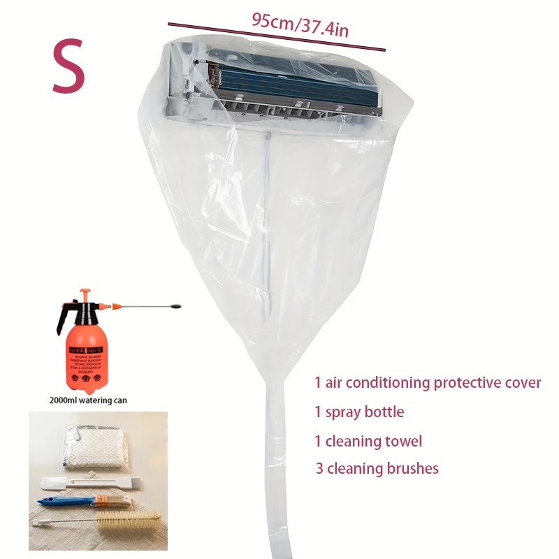 Summer Cleaning Tool for Air Conditioning Household Use Simple Operation Small Large Size for Home Maintenance