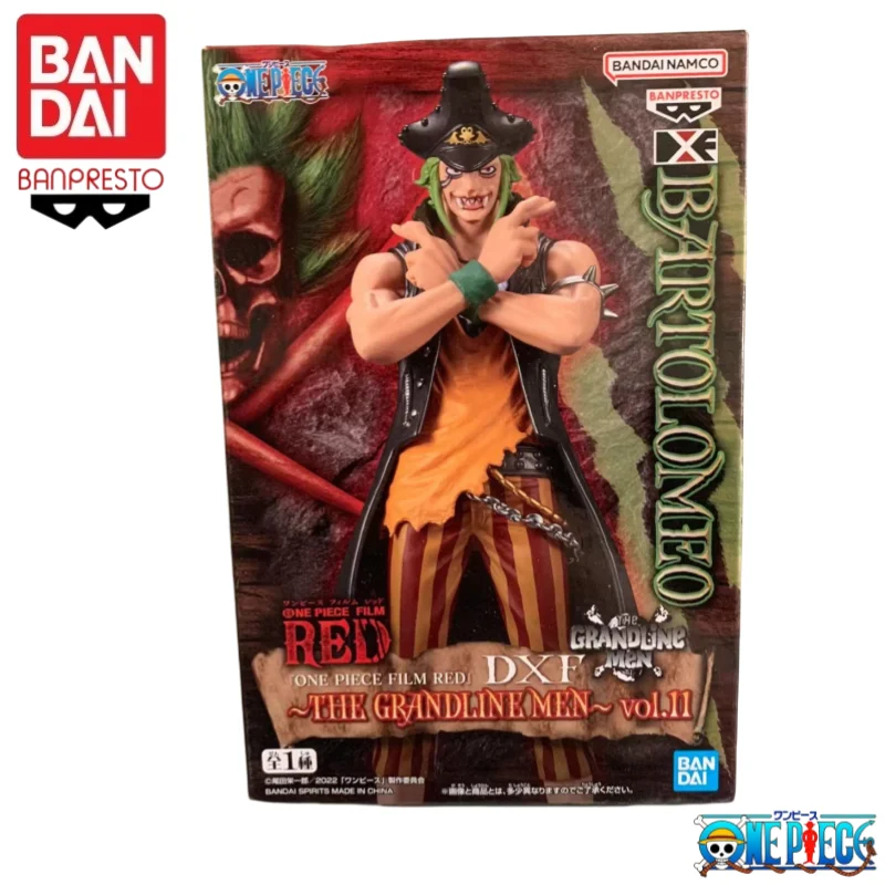 

In Stock Original100% Bandai Banpresto One Piece Bartolomeo Model Doll Brand New Boxed Model Toy Action Figure Statue Garage