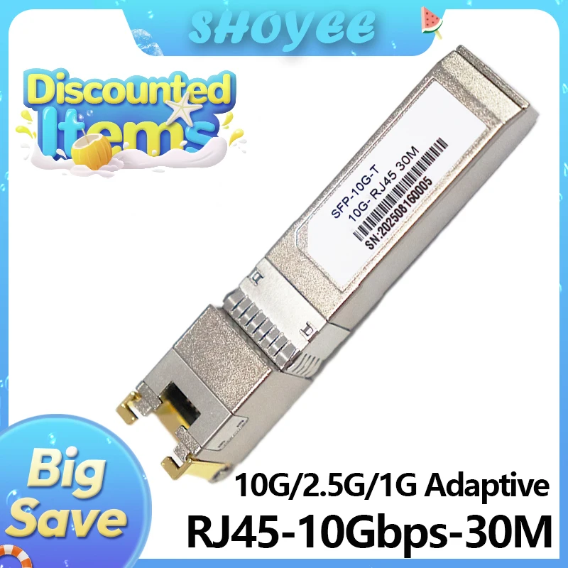 10G RJ45 Sfp+ Coppe…