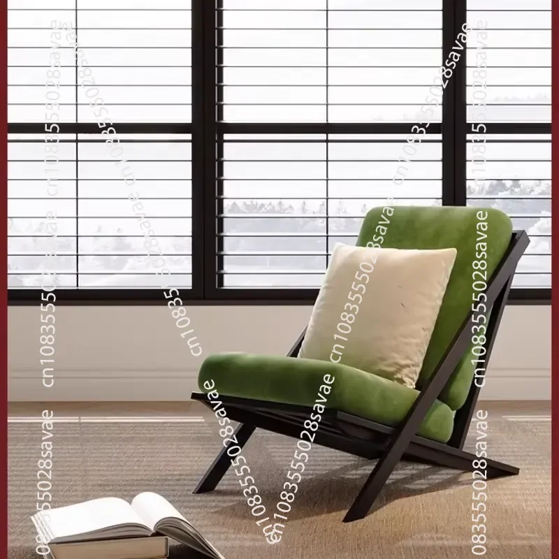 Modern Lounge Chair Solid Wood Multifunctional Living Room Furniture