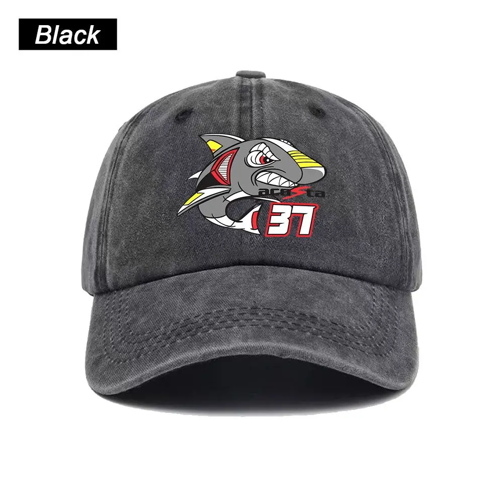 Vintage Washed Baseball Cap Pedro Acosta Number 37 Print Graphic Unisex Streetwear Casual Trucker Style Summer Cotton Sun Hat